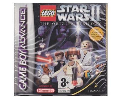 Lego Star Wars II : The Original Trilogy m. kasse og manual  (GBA)(forseglet)
