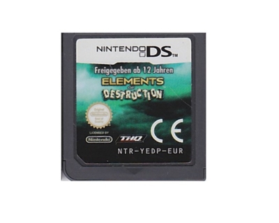 Elements of Destruction u. kasse og manual (Nintendo DS)