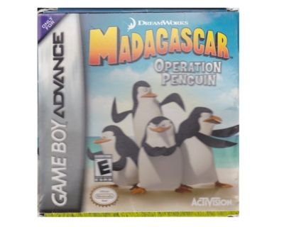 Madagascar : Operation Penguin m. kasse og manual (GBA)