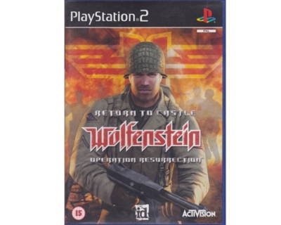 Return to Castle Wolfenstein : Operation Resurrection u. manual (PS2)