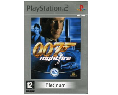 James Bond 007 : Nightfire (platinum) u. manual (PS2)