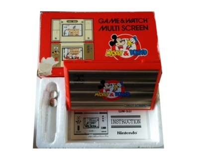 Mickey & Donald m. kasse og manual (Nintendo)