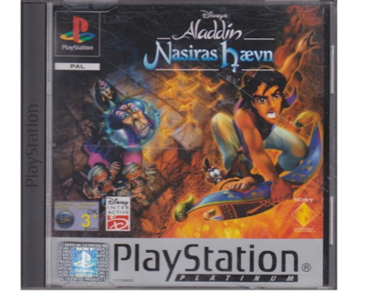 Disney's Aladdin : Nasira´s Hævn (platinum) u. manual (PS1)