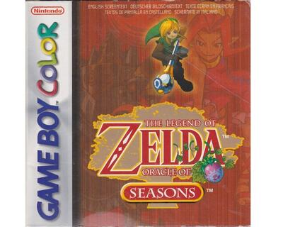 Zelda : Oracle of Seasons (GBC) m. kasse og manual