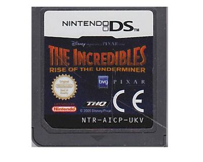 Incredibles, The : Rise of the Underminer u. kasse og manual (Nintendo DS)