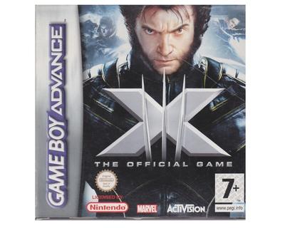 X-men : The Official Game m. kasse og manual (GBA)