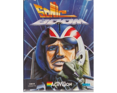Sonic Boom (bånd) u. manual (Commodore 64)