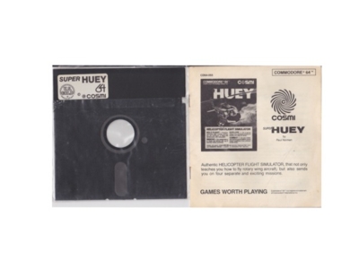 Super Huey (disk) u. kasse (Commodore 64)