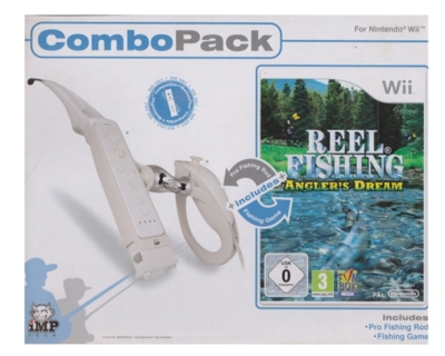 Reel Fishing : Angler's Dream Combo Pack m. udstyr (Wii)