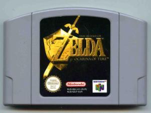 Zelda, The Legend of : Ocarina of Time (kosmetiske fejl) (N64)