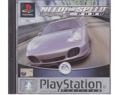 Need for Speed : Porsche 2000 (platinum) (PS1)