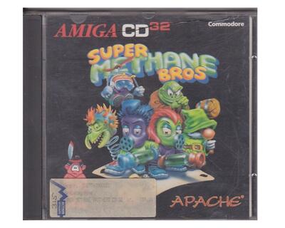 Super Methane Bros (CD32) i CD kasse med manual