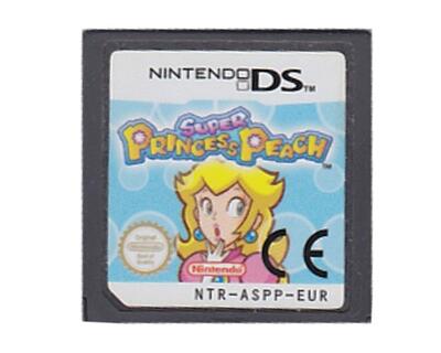 Super Princess Peach u. kasse og manual (Nintendo DS)