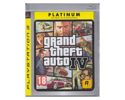 Grand Theft Auto IV (GTA 4) (platinum) (PS3)