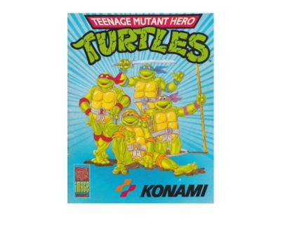 Teenage Mutant Ninja Turtles (bånd) u. kasse (Commodore 64)