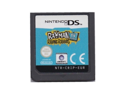 Rayman Raving Rabbids : TV Party u. kasse og manual (Nintendo DS)