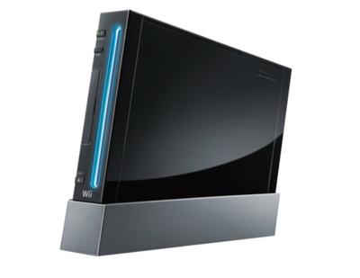 Nintendo Wii (sort) m. Wii Sport og Wii Sport Resort