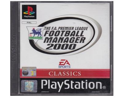 Football Manager : The F.A. Premier League 2000 (classics) (PS1)