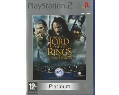 Lord of the Rings : The Two Towers (platinum) u. manual (PS2)