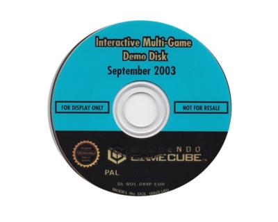 Interactive Multi-Game Demo Disk kun cd (GameCube)