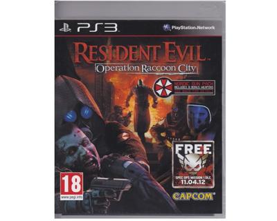 Resident Evil : Operation Racoon City (PS3)