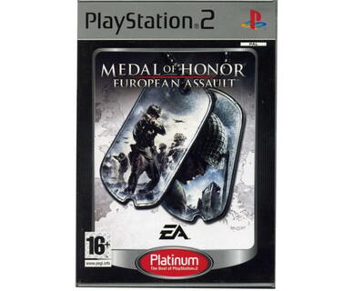 Medal of Honor : European Assault (platinum) u. manual (PS2)