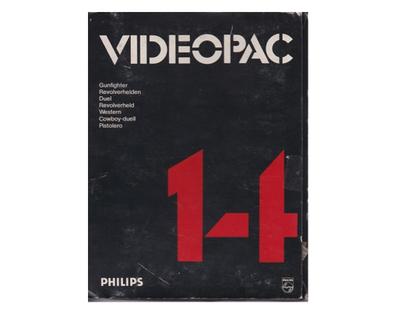 #14 Gunfighter m. kasse (slidt) og manual (pap)