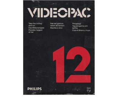 #12 Take the Money and Run m. kasse (slidt) og manual (pap)