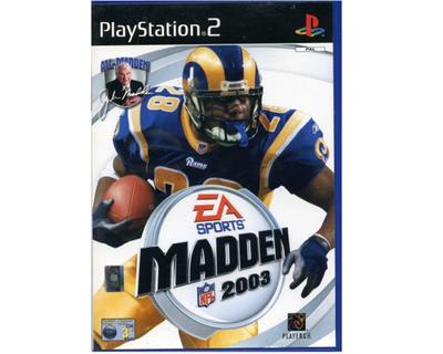 Madden NFL 2003 u. manual (PS2)