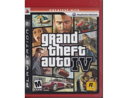 Grand Theft Auto IV (greatest hits) (PS3)
