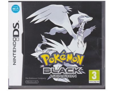 Pokemon Black u. manual (Nintendo DS)