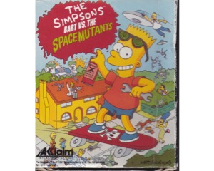 Simpsons,The : Bart vs the Space Mutants (Amiga) m. kasse og manual