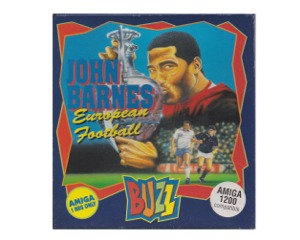 John Barnes European Football (Amiga) m. kasse og manual