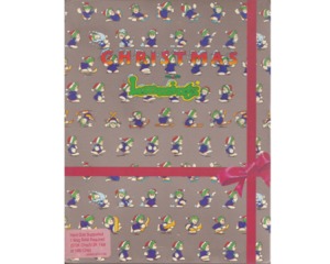 Lemmings : Christmas (Amiga) m. kasse og manual