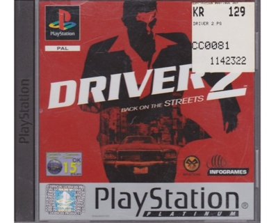 Driver 2 : Back on the Streets (platinum) (tysk) (PS1)