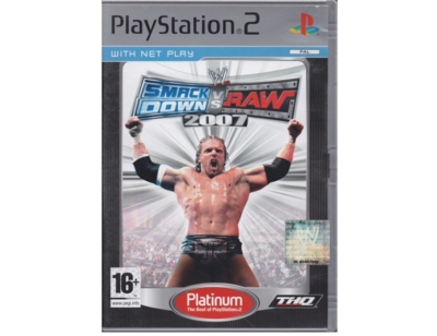Smack Down vs Raw 2007 (platinum) (PS2)