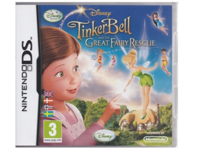 TinkerBell and the Great Fairy Rescue (dansk) u. manual (Nintendo DS)