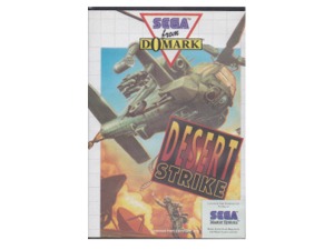 Desert Strike m. kasse og manual (SMS)