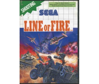 Line of Fire m. kasse og manual (SMS)