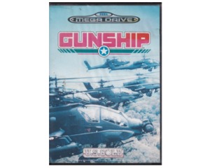 Gunship m. kasse (misfarvet) (SMD)