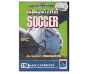 Sensible Soccer : European Champions m. kasse (SMD)