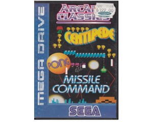 Arcade Classics m. kasse og manual (SMD)