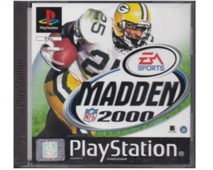 Madden 2000 u. manual (PS1)