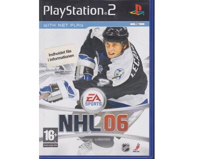 NHL 06 u. manual (PS2)