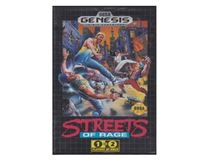 Streets of Rage (Genesis) m. kasse (SMD)