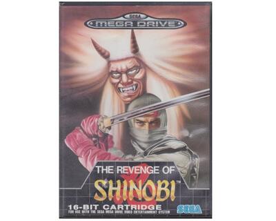 Revenge of Shinobi, The m. kasse og manual (SMD)