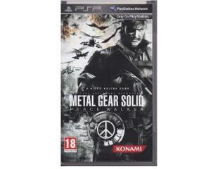 Metal Gear Solid : Peace Walker (PSP)