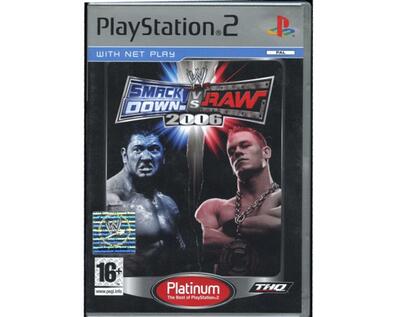Smack Down vs Raw 2006 (Platinum) u. manual (PS2)