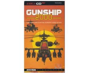Gunship 2000 (CD32) m. kasse med manual
