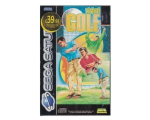 Virtual Golf m. kasse og manual (Saturn)